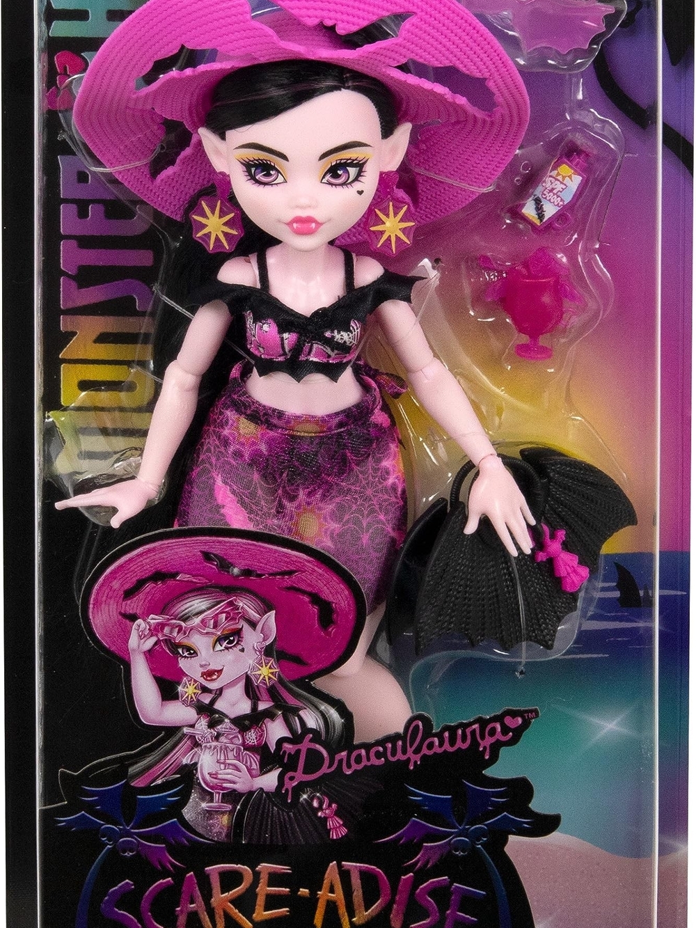New Monster High Draculaura Scareadise Doll